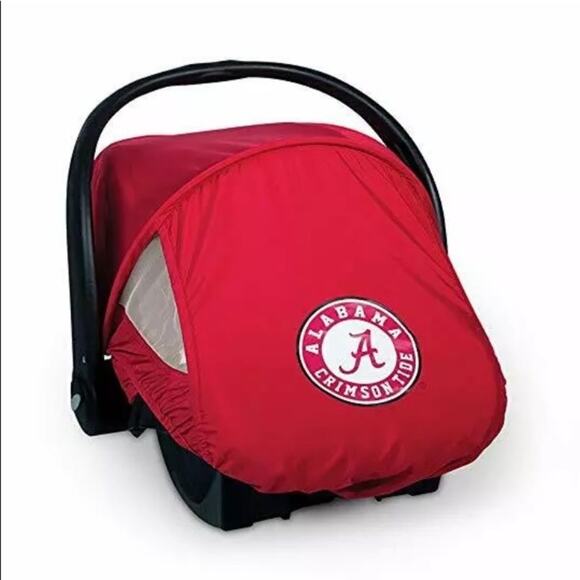 NCAA Alabama Crimson Tide Cozy Cover Car Seat Combo Set of 2 Game Day Tailgating - Picture 2 of 4